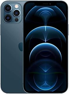 iPhone 12 Pro Max 128GB Pacific Blue (Renewed)